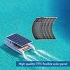 110w mono bifacial ETFE flexible solar panel hight efficiency solar cell perc hjt n type for shelter bus station rv vehicles motor boat yacht