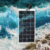 eMarvel 115w walkable anti skid thin light semi rigid flexible solar panel for boat yacht marine SGS IEC CE ROHS double 85 test certified