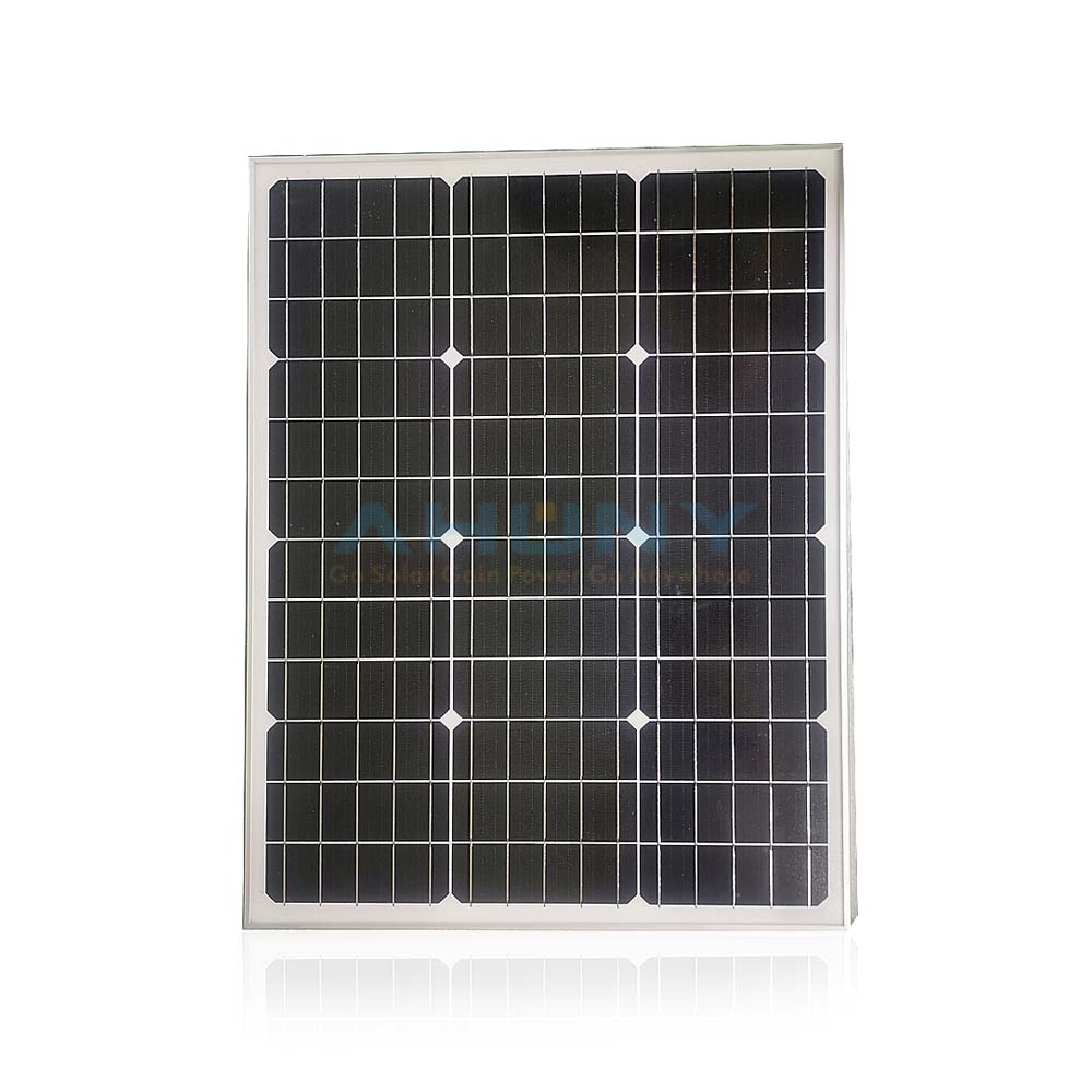 mono 50w solar panel a grade solar cell 5BB high efficiency with bypass diode for 12 volt battery charging solar light camping rv off grid or multiple panels